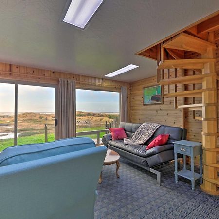 Sanderling Sea Cottages, Unit 3 With Private Balcony Waldport Extérieur photo