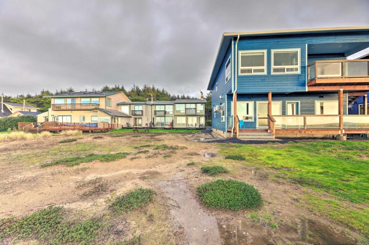 Sanderling Sea Cottages, Unit 3 With Private Balcony Waldport Extérieur photo