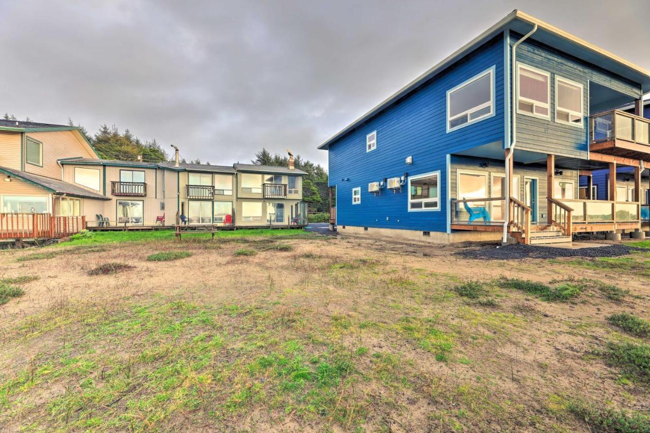 Sanderling Sea Cottages, Unit 3 With Private Balcony Waldport Extérieur photo