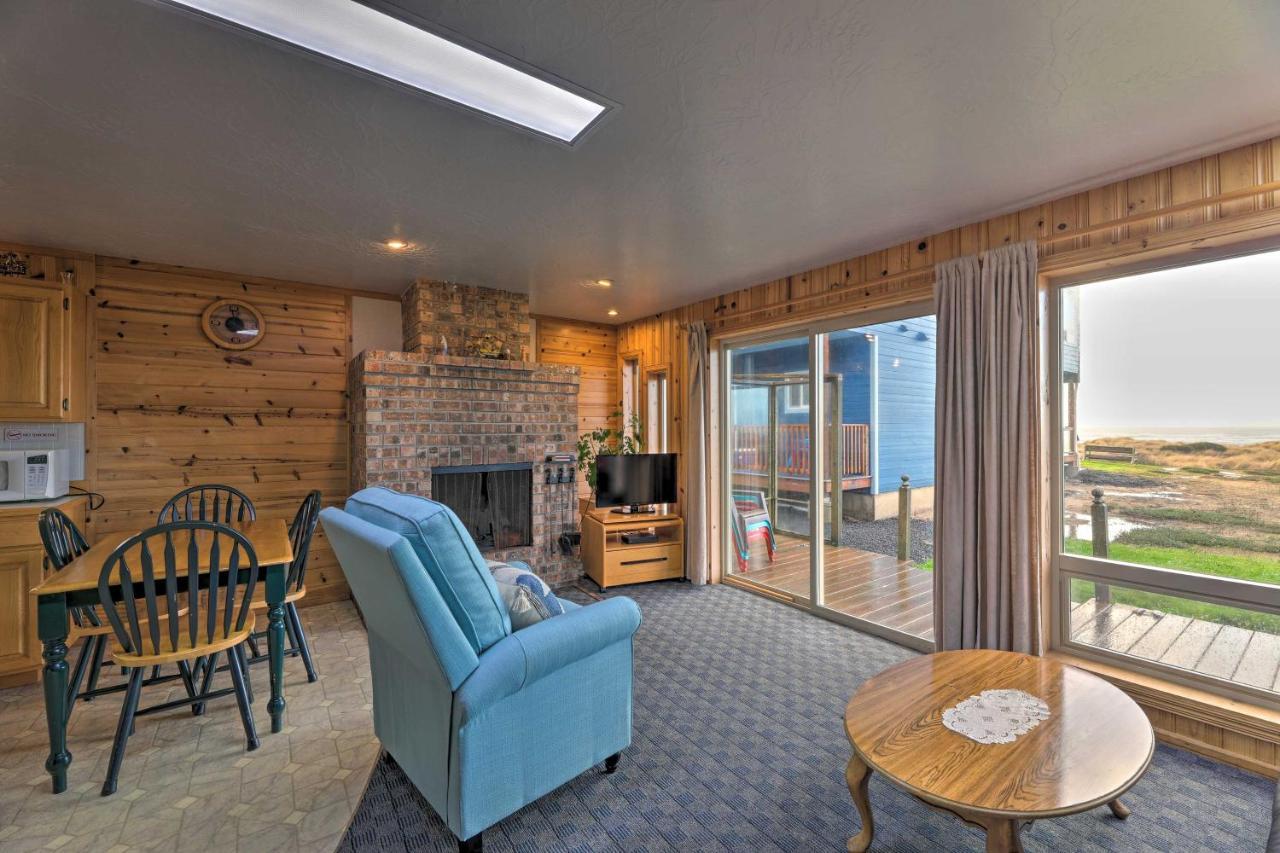Sanderling Sea Cottages, Unit 3 With Private Balcony Waldport Extérieur photo