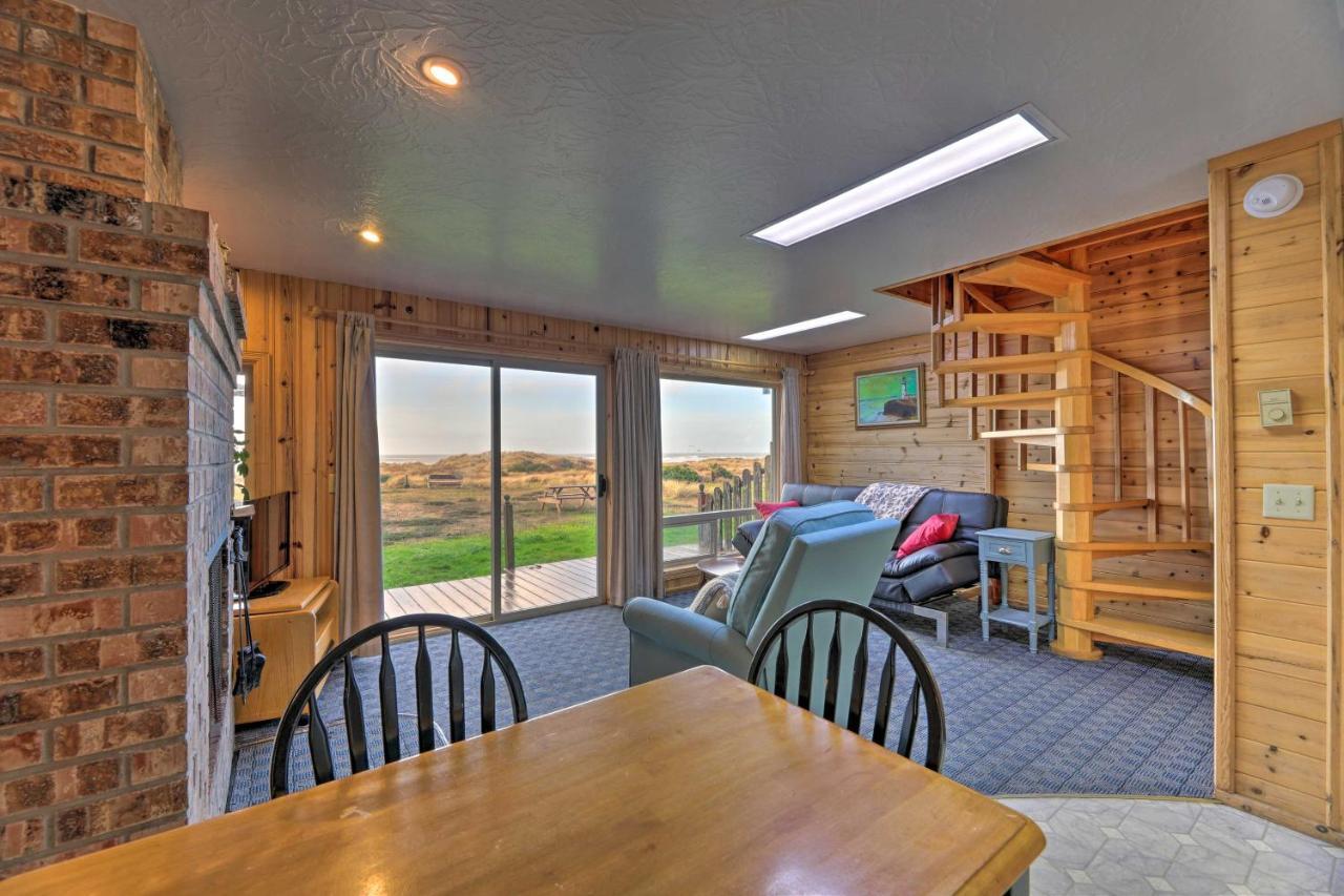 Sanderling Sea Cottages, Unit 3 With Private Balcony Waldport Extérieur photo
