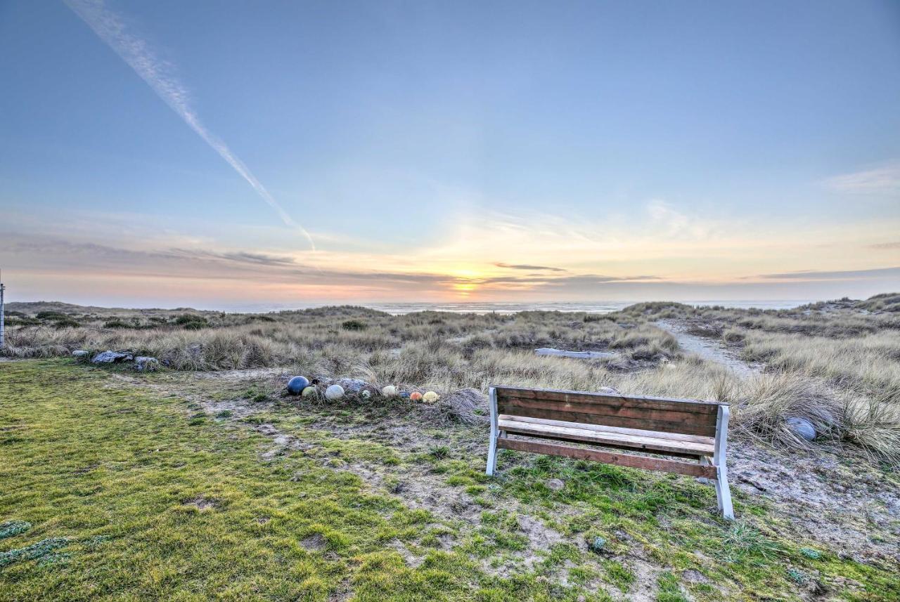 Sanderling Sea Cottages, Unit 3 With Private Balcony Waldport Extérieur photo