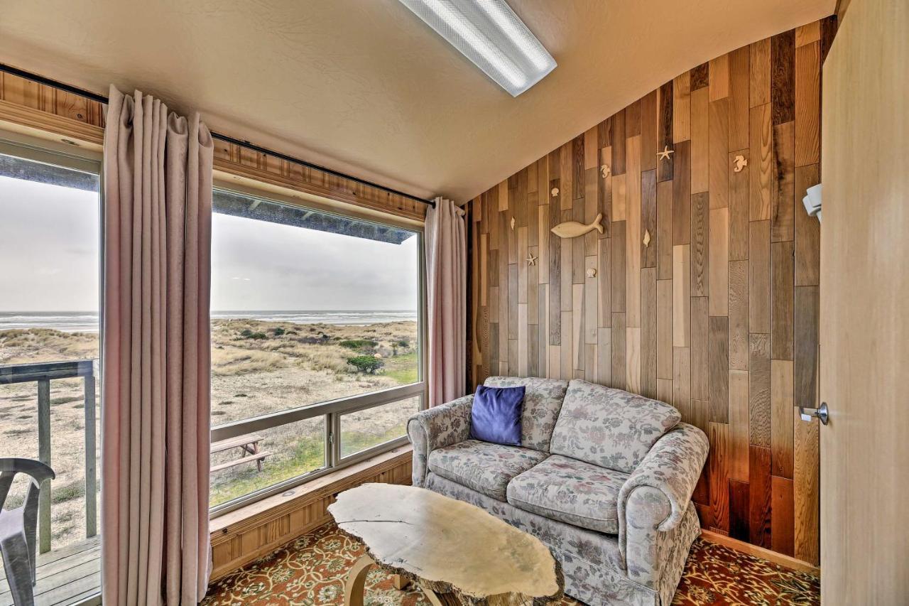Sanderling Sea Cottages, Unit 3 With Private Balcony Waldport Extérieur photo